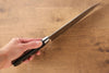 伊勢屋 鉬鋼（MOL） 三德刀  180mm 黑合成木 握把 - 清助刃物