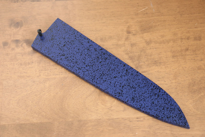 青合成木 鞘 210mm 牛刀用 附合成木安全栓 Kaneko - 清助刃物
