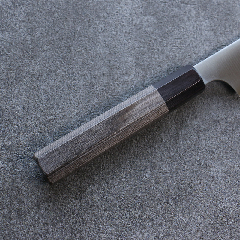 清助 不鏽鋼 麵包刀  240mm 灰色合成木 握把 - 清助刃物