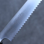 清助 不鏽鋼 麵包刀 日本刀 240mm 木蘭 握把 - 清助刃物