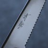 清助 不鏽鋼 麵包刀 日本刀 240mm 木蘭 握把 - 清助刃物