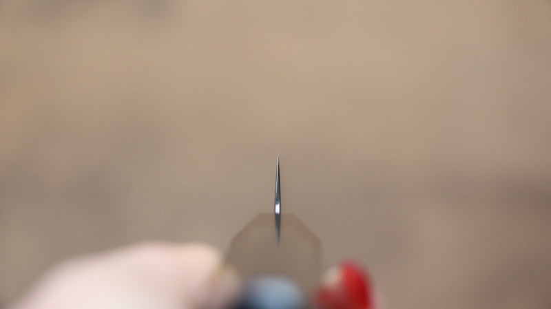 寬丈 VG10 大馬士革紋 切付多用途小刀 日本刀 180mm 灰色合成木 握把 - 清助刃物