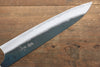昌景 水 青鋼二號 黑打 牛刀 日本刀 210mm 美國櫻桃木握把 - 清助刃物