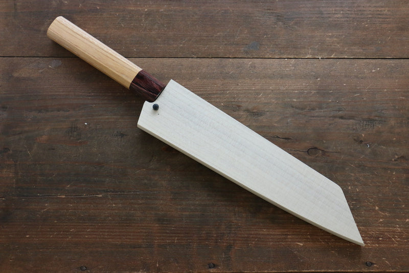 木蘭 鞘 劍型牛刀用 附合成木安全栓 190mm - 清助刃物