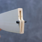 木蘭 鞘 165mm 三德刀用 附合成木安全栓 - 清助刃物