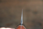 黑崎 優 超級青鋼 鎚目 文化刀 日本刀 165mm 紅花梨木握把 - 清助刃物