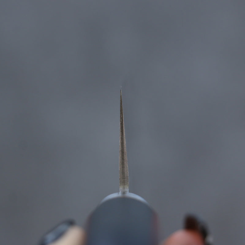 清助 超級青鋼 打磨處理 薄刃 日本刀 160mm 紅黑合成木 握把 - 清助刃物