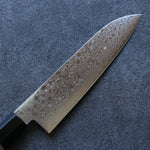 三寿ゞ (Misuzu) AUS10 大馬士革紋 打磨處理 三德刀  180mm 木蘭 握把 - 清助刃物
