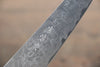 佐治 武士 R2/SG2 鑽石面處理 大馬士革紋 多用途小刀  135mm 鐵木 握把 - 清助刃物