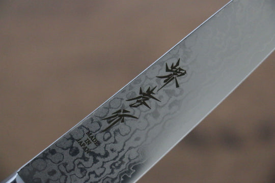 堺 孝行 VG10 17層大馬士革紋 鏡面處理 多用途小刀 日本刀 135mm - 清助刃物
