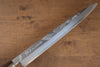 堺 孝行 天龍 Uzushio 渦潮 青鋼二號 刻有龍的圖樣 柳刃  300mm 紅黑檀 握把 附刀鞘 - 系列商品之8 - 清助刃物