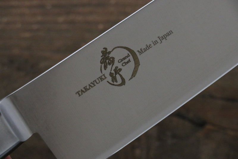 堺 孝行 大廚系列 大廚系列 瑞典鋼 三德刀 180mm 綠米卡塔（樹脂複合材料） 握把 - 清助刃物