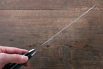 堺 孝行 大廚系列 瑞典鋼 三德刀 日本刀 180mm 黑米卡塔（樹脂複合材料）握把 - 清助刃物