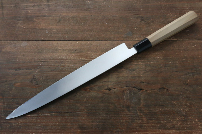 清助 【左撇子用】 鉬鋼（MOL） 霞研 柳刃 日本刀 270mm - 清助刃物