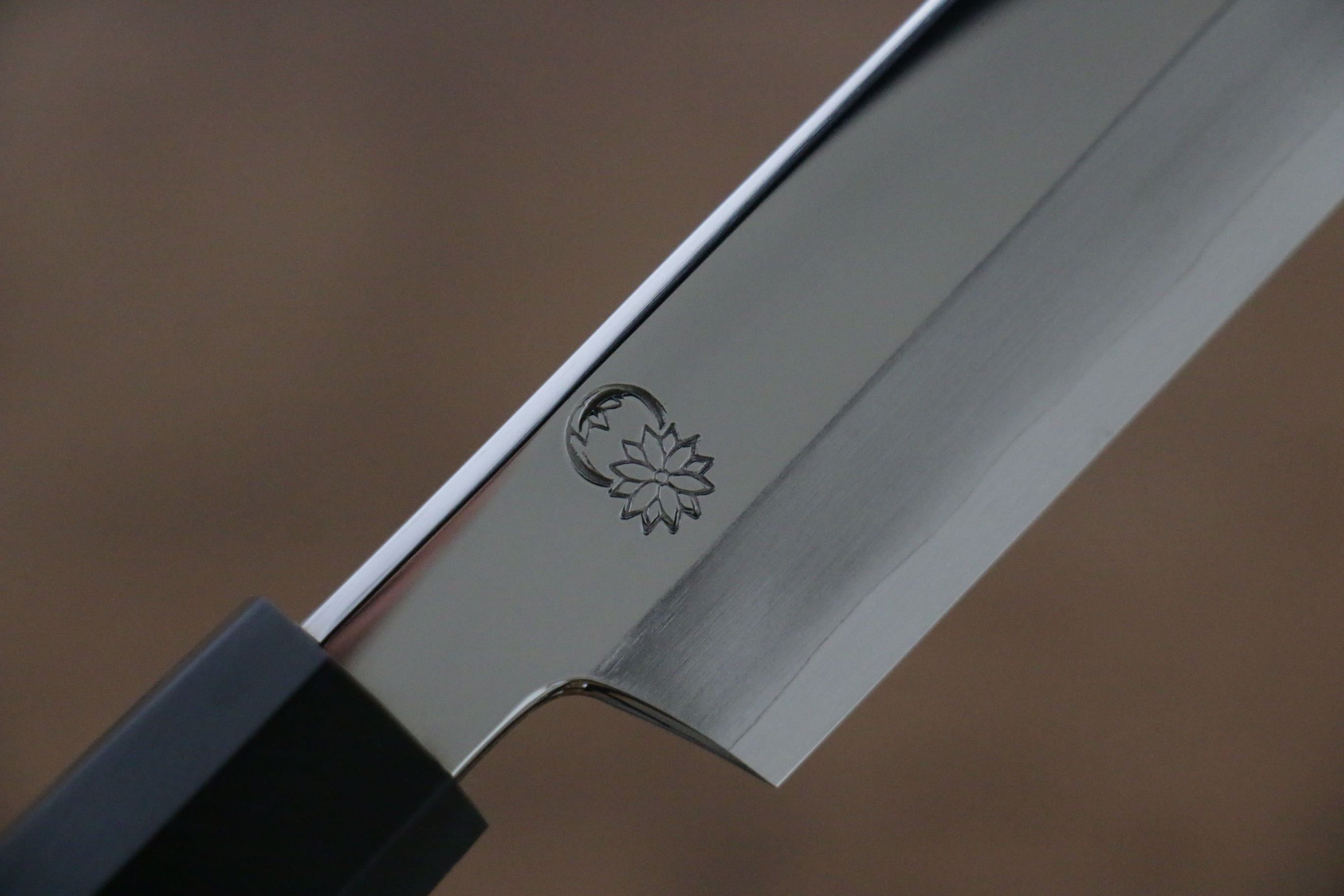 重陽銀三鋼鏡面處理先丸蛸引日本刀270mm 木蘭握把– 清助刃物