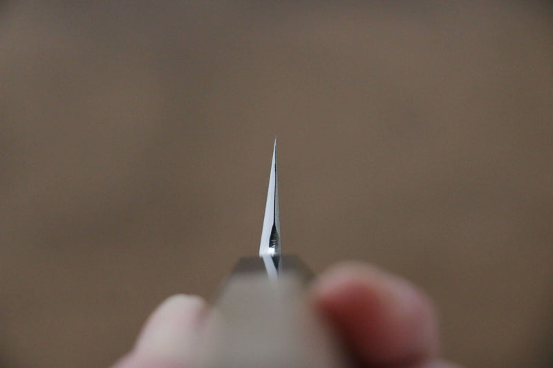 重陽 銀三鋼 鏡面處理 劍型柳刃  300mm 木蘭握把 - 清助刃物