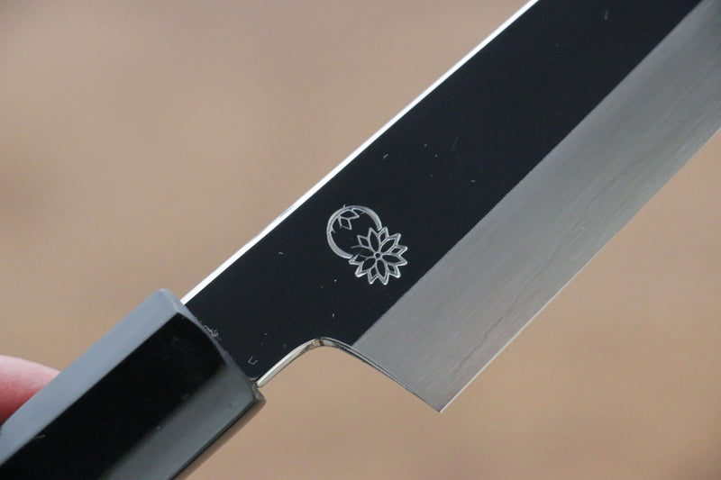 重陽 銀三鋼 鏡面處理 多用途小刀  135mm 木蘭握把 - 清助刃物