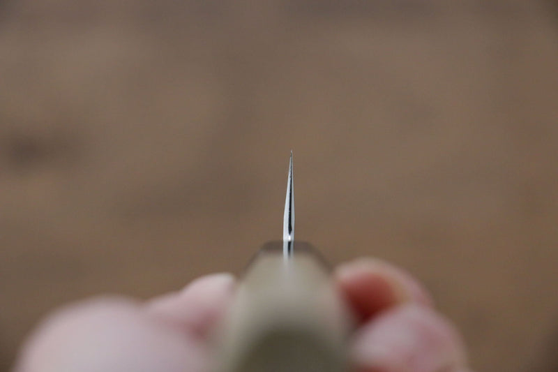 重陽 銀三鋼 鏡面處理 多用途小刀  135mm 木蘭握把 - 清助刃物
