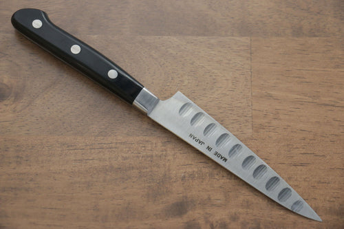 清助 瑞典鋼 多用途小鮭魚刀 日本刀 120mm 黑合成木握把 - 清助刃物