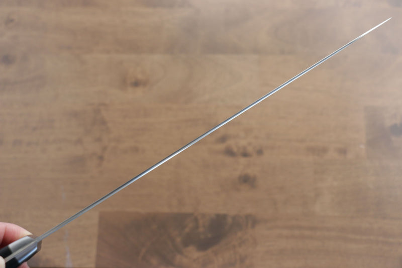 清助 瑞典鋼 鮭魚筋引  270mm 黑合成木握把 - 清助刃物