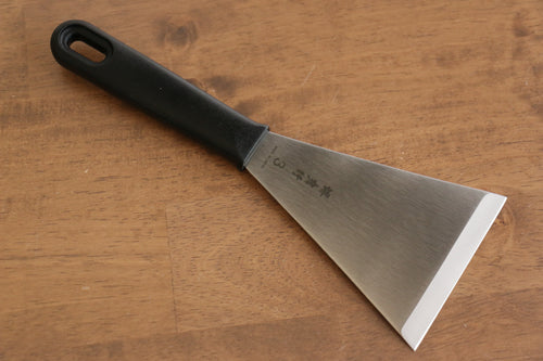堺 孝行 不鏽鋼 鐵板燒用刀 120mm - 清助刃物