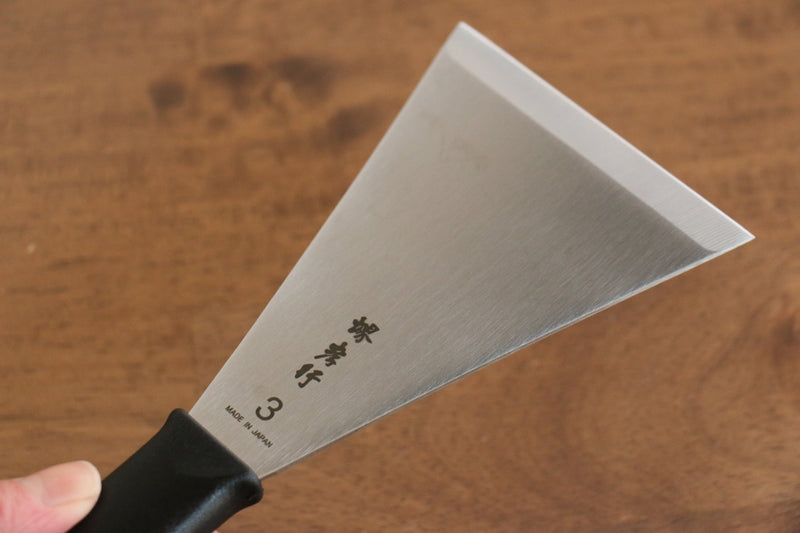 堺 孝行 不鏽鋼 鐵板燒用刀 120mm - 清助刃物