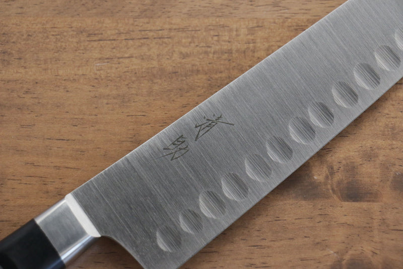清助 瑞典鋼 牛刀鮭魚刀型  210mm 黑合成木握把 - 清助刃物
