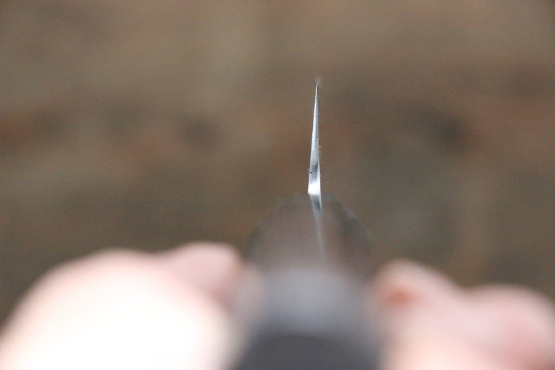 佑成 超級青鋼 筋引 日本刀 240mm 紫檀木握把 - 清助刃物