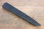 黑石目圖樣 木蘭 鞘 切付柳刃用 附合成木安全栓 300mm Aokki - 清助刃物