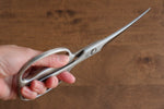 貝印 關孫六 不鏽鋼 弧形刀片 廚房料理剪刀 - 清助刃物