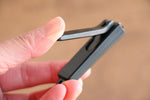 黑色（小） 高碳鋼 帶蓋 指甲刀 - 清助刃物