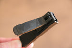 黑色（小） 高碳鋼 帶蓋 指甲刀 - 清助刃物