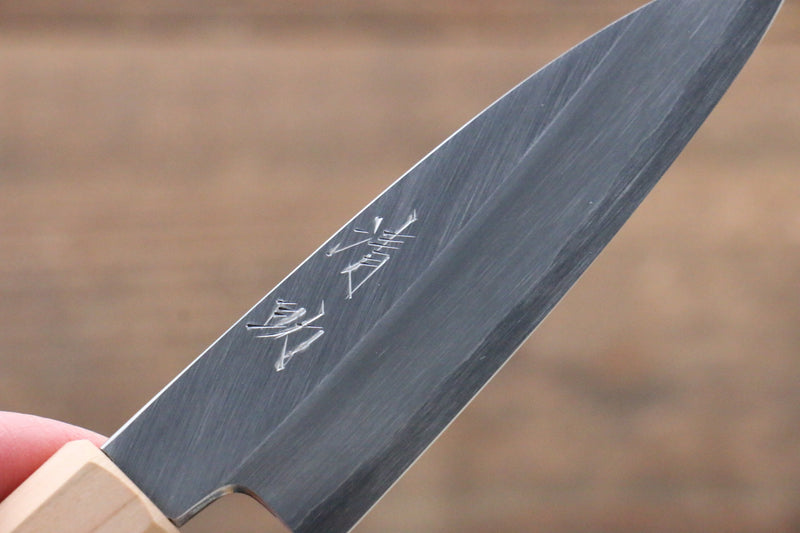 清助 銀三鋼 削皮刀 日本刀 85mm 櫻桃木握把 - 清助刃物