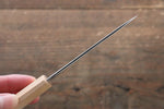 清助 銀三鋼 削皮刀 日本刀 85mm 櫻桃木握把 - 清助刃物