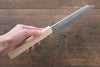 清助 銀三鋼 文化刀  165mm 櫻桃木握把 - 清助刃物