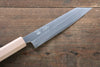 清助 銀三鋼 切付多用途小刀 日本刀 150mm 櫻桃木握把 - 清助刃物