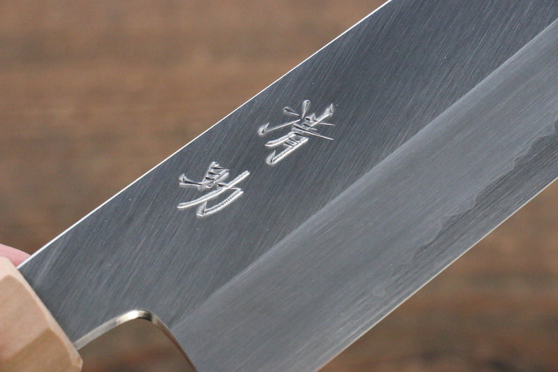 清助 銀三鋼 三德刀 日本刀 165mm 櫻桃木 握把 - 清助刃物