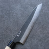 加藤 義實 白鋼 黑 牛刀  210mm 木蘭 握把 - 清助刃物