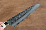佐治 武士 SRS13 鎚目 (丸) 多用途小刀  130mm 牛骨 握把 - 清助刃物