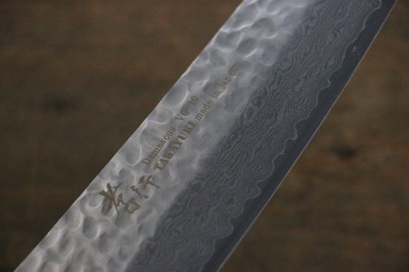 堺 孝行 VG10 33層 大馬士革紋 三德刀  180mm 沙漠鐵木（杉原型） 握把 - 清助刃物