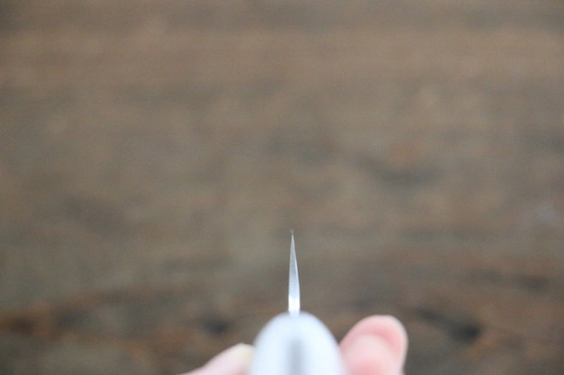 黑崎 優 R2/SG2 鎚目 多用途小刀 日本刀 130mm 白人造大理石握把 - 清助刃物