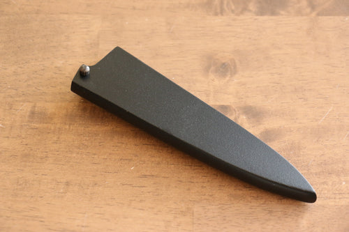 黑 木蘭 鞘 小三德刀用 附合成木安全栓 135mm Kaneko - 清助刃物