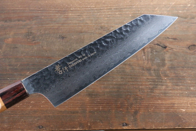 堺 孝行 VG10 33層大馬士革紋 劍型三德刀  160mm 櫸木握把 - 清助刃物