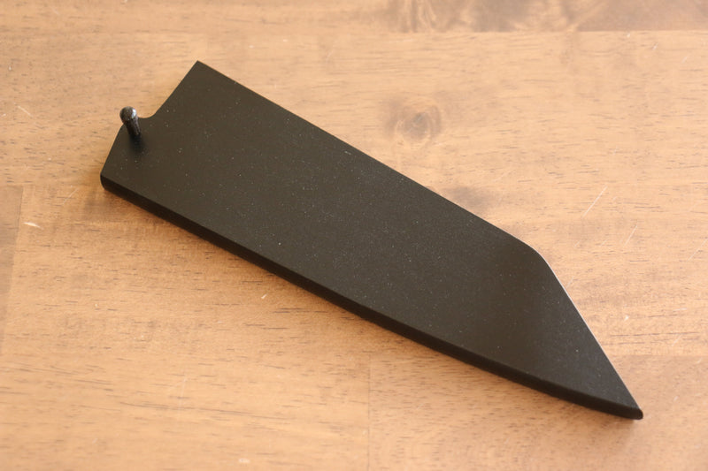 黑 木蘭 鞘 文化刀用 附合成木安全栓 180mm Kaneko - 清助刃物