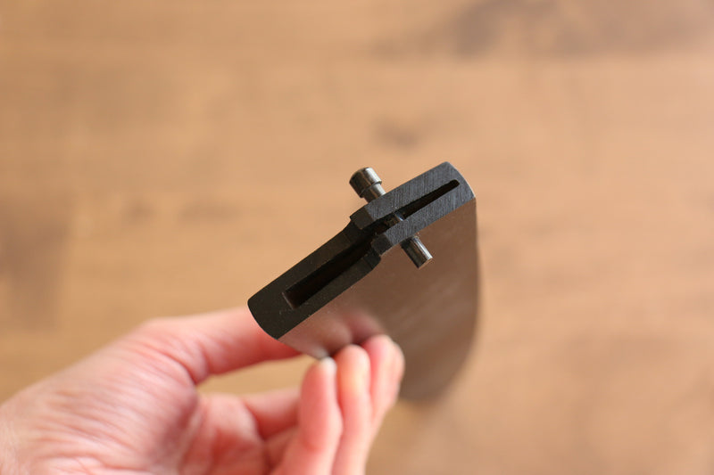 黑 木蘭 鞘 筋引用 附合成木安全栓 240/270mm - 清助刃物