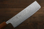 清助 SLD 鋼 49層大馬士革紋 菜切 日本刀 165mm - 清助刃物