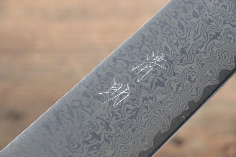 清助 SLD 鋼 49層大馬士革紋 切付牛刀  210mm - 清助刃物