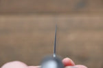 加藤 義實 VG10 大馬士革紋 三德刀 日本刀 165mm 黑合成木握把 - 清助刃物