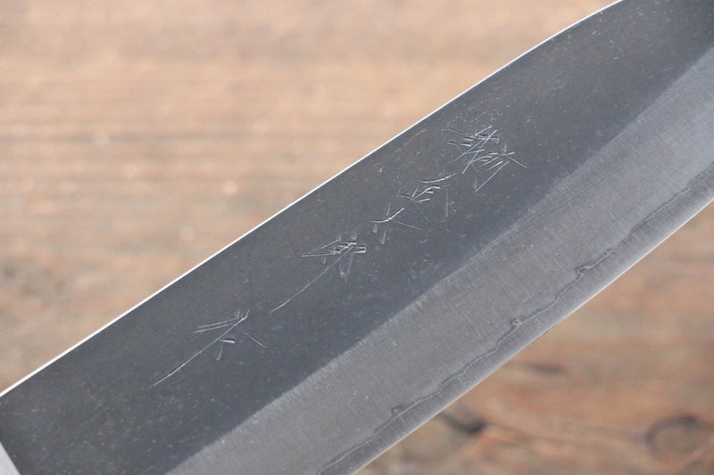 加藤 義實 超級青鋼 黑打 三德刀  180mm 合成木握把 - 清助刃物
