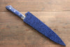 清助 青天 鉬鋼（MOL） 牛刀  210mm 青合成木 握把 附刀鞘 - 清助刃物